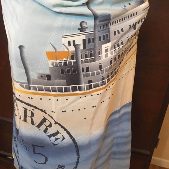 Silk scarf. - Picture 6 of 6